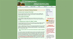 Desktop Screenshot of alphaediting.com